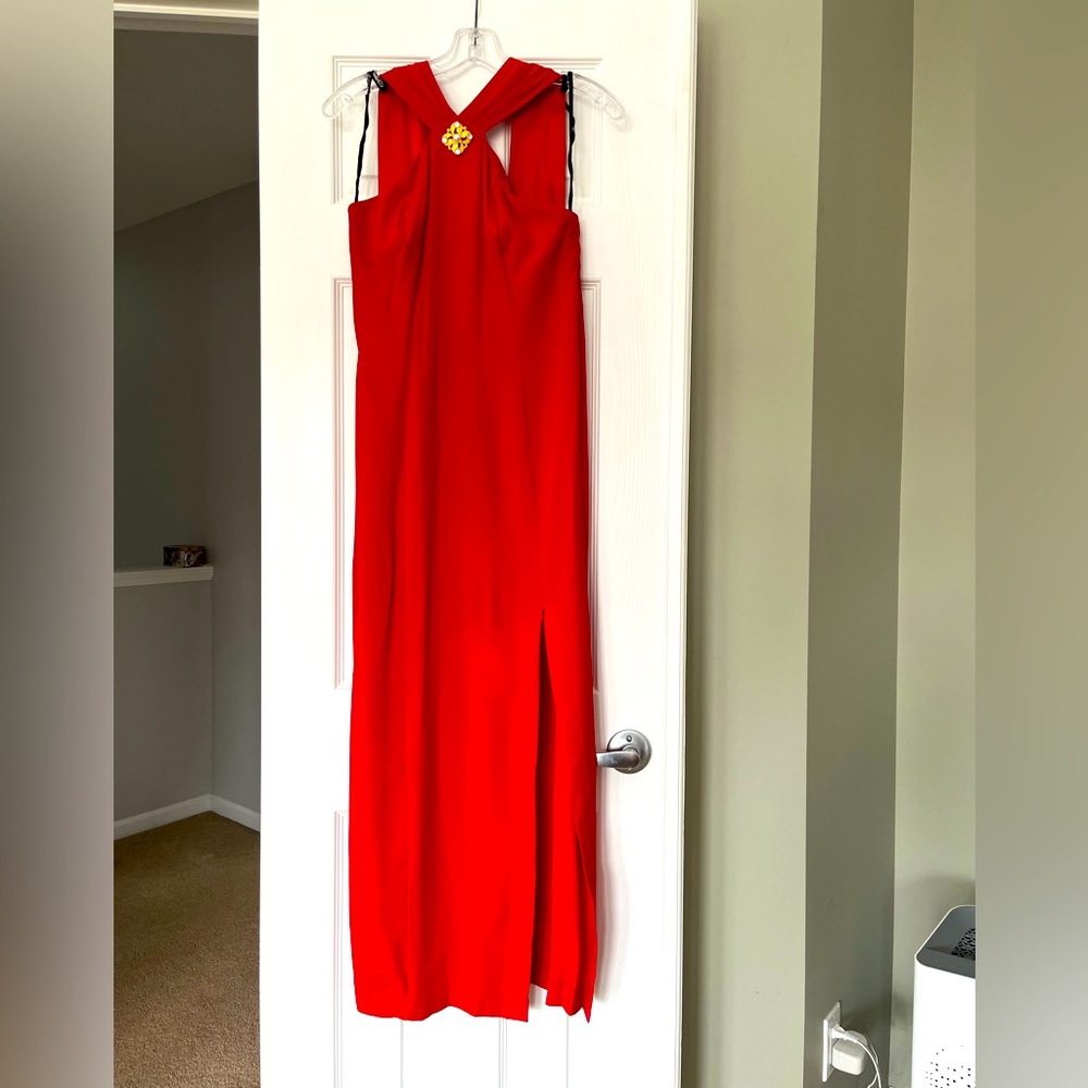 Vintage Red Evening Dress
